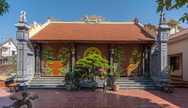 Nhà từ đường họ Phạm 3 gian tại Phổ Yên Thái Nguyên